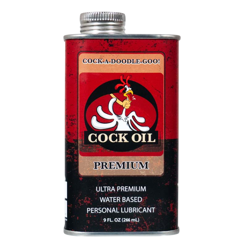 Cock Oil Water-Based Lubricant 9 fl oz Metal Can - CO0707