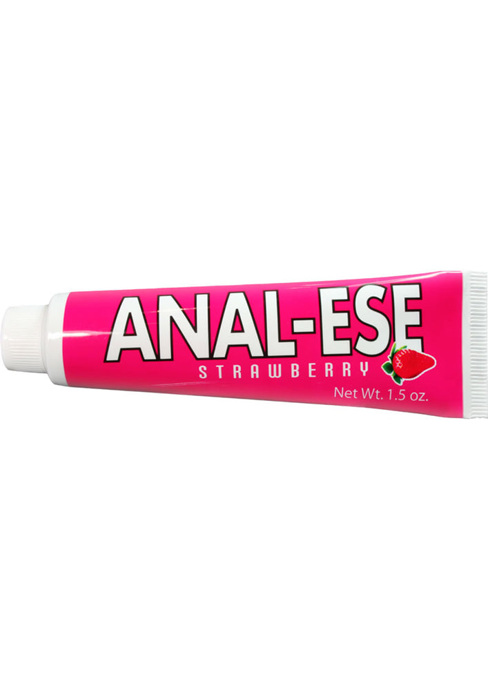 Nasstoys Anal-Ese Strawberry Anal Cream, 1.5 oz - NW0316-2