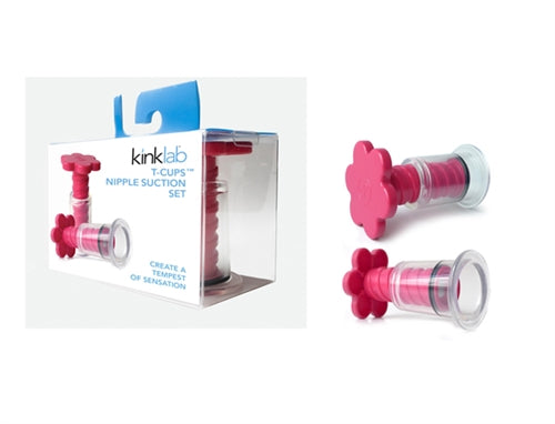 T-Cups Nipple Suction Set by Kinklab