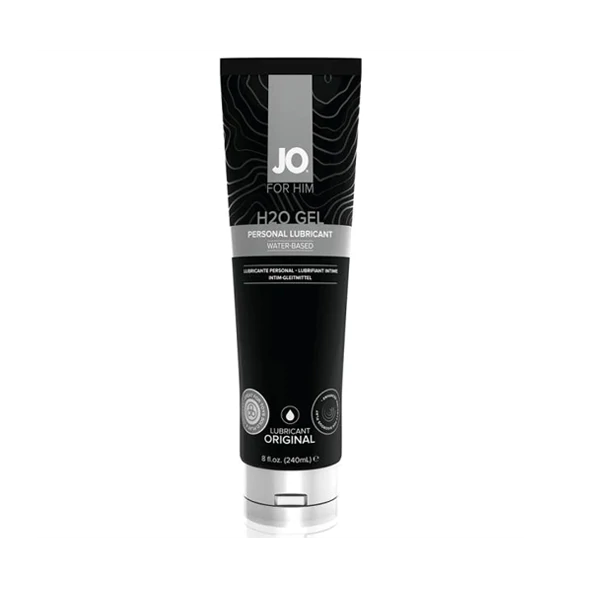 JO Lubricants JO For Him H2O Gel Original Water-Based Lubricant — 8 fl. oz. - JO448