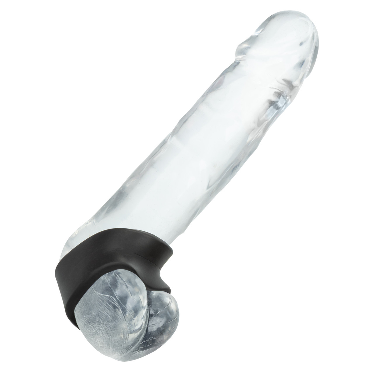CalExotics Alpha Liquid Silicone 3-Ring Stamina Set - Black - SE1492652