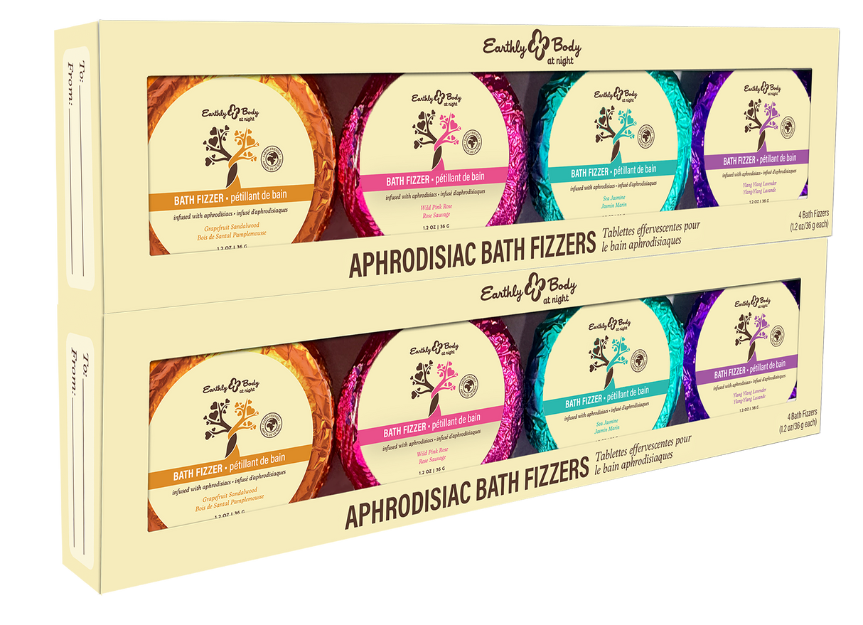 Earthly Body At Night Aphrodisiac PrePack — 18pc Bath Fizzers & Candles - EB8905