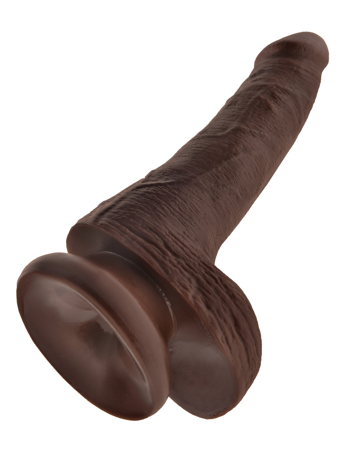 Pipedream King Cock 6 Inch Realistic Dildo with Suction Cup — Brown - PD5531-29