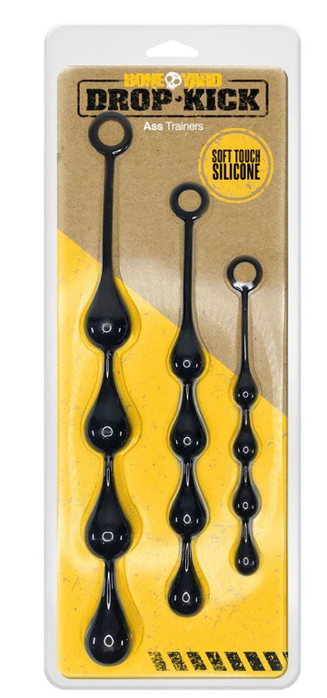 Rascal Drop-Kick 3-Piece Silicone Anal Trainer (20/30/40mm) - BY-0431
