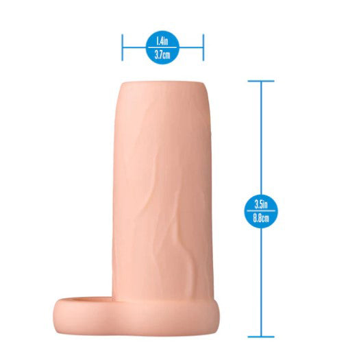 Blush Performance 3.5 Inch Enhancement Sleeve — Beige - BL-26823