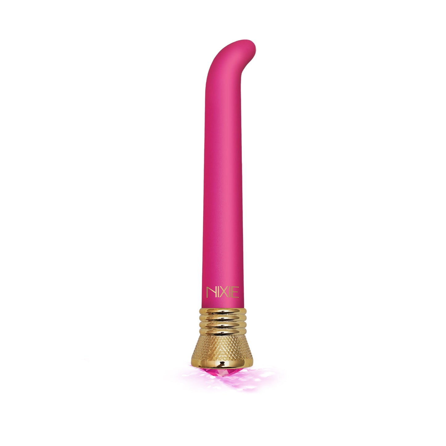 "Nixie Jewel Satin G Spot Vibe 10 Function - Pink Tourmaline GN-1000303"