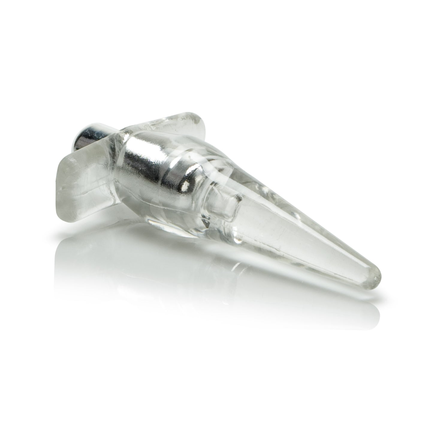 Mini Vibro Tease Slender Probe - Clear by CalExotics