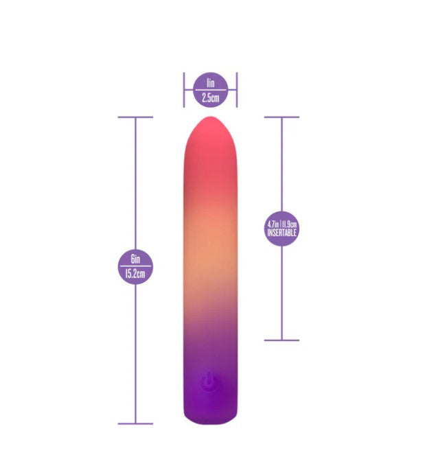 Blush Play With Me Sunset Passion Bullet Vibrator, 4.75 in - BL-50800