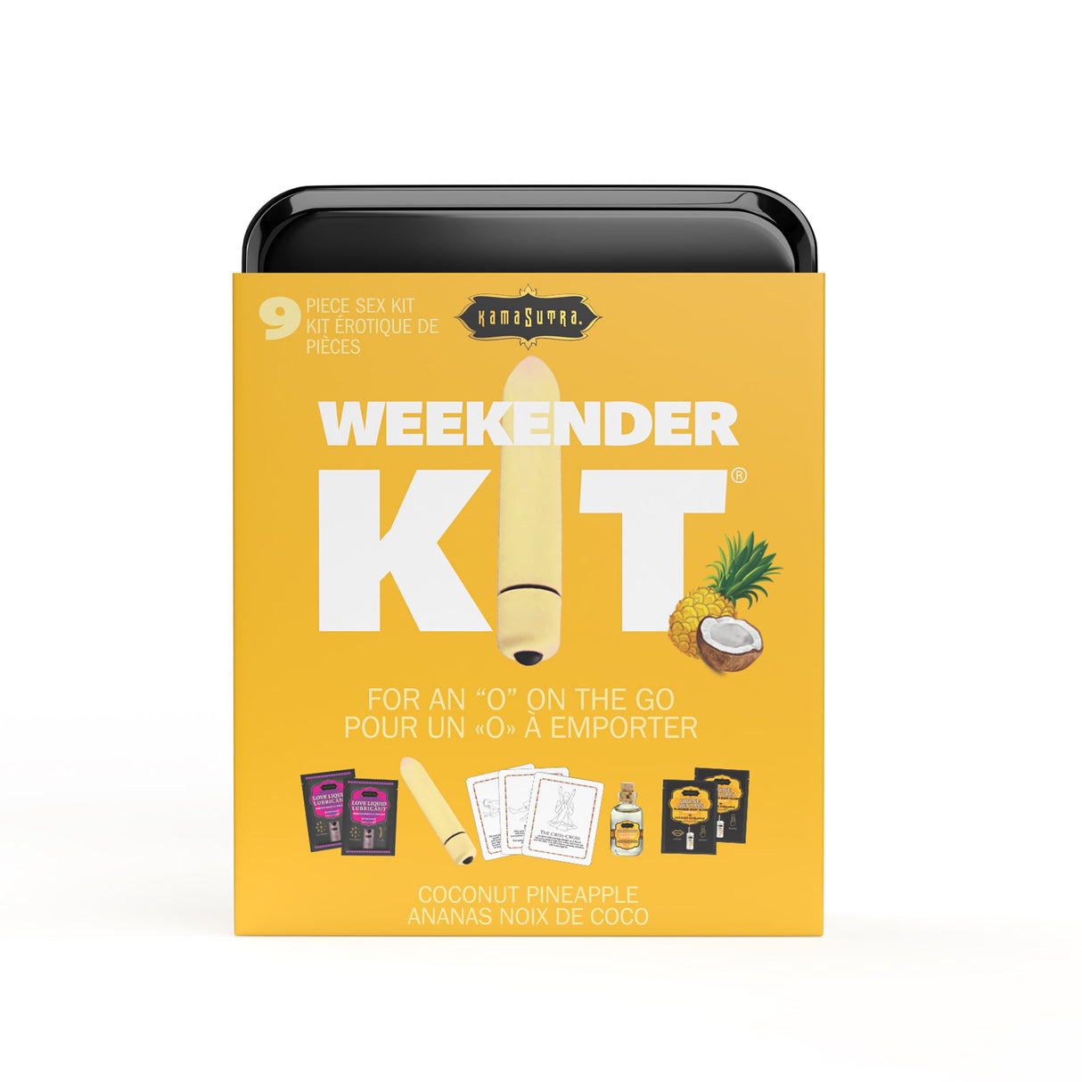 Kama Sutra Weekender Kit Vibe — Coconut Pineapple Gift Set - KS-13022