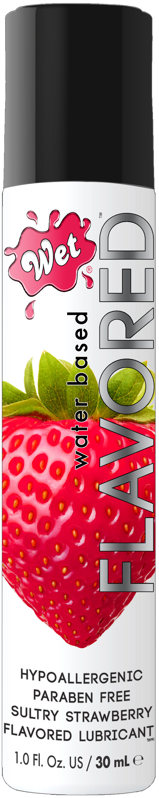Wet Sexy Strawberry Flavored Lubricant — 1 oz - WT21608