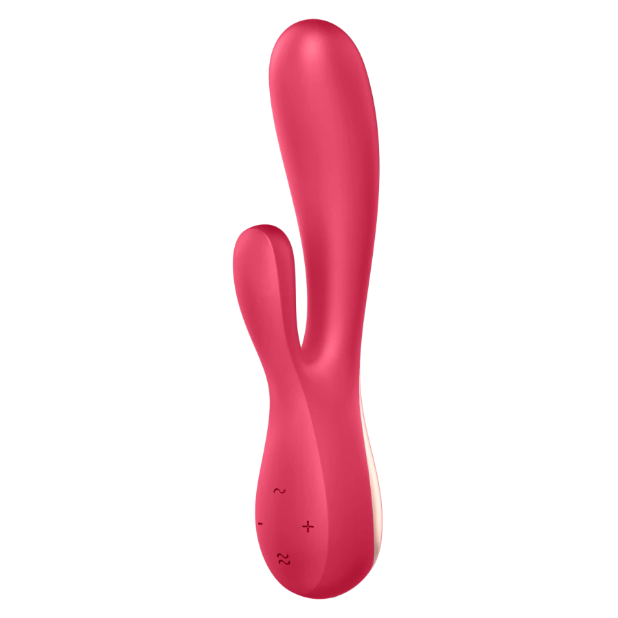 Satisfyer Mono Flex Connect Rabbit Vibrator — Red - SAT-J2018-87-1