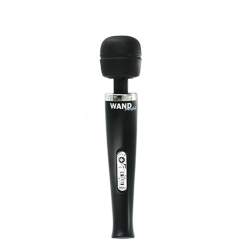 XR Brands 8-Speed 8-Mode Rechargeable Wand Massager - Black - WE-TV400-US