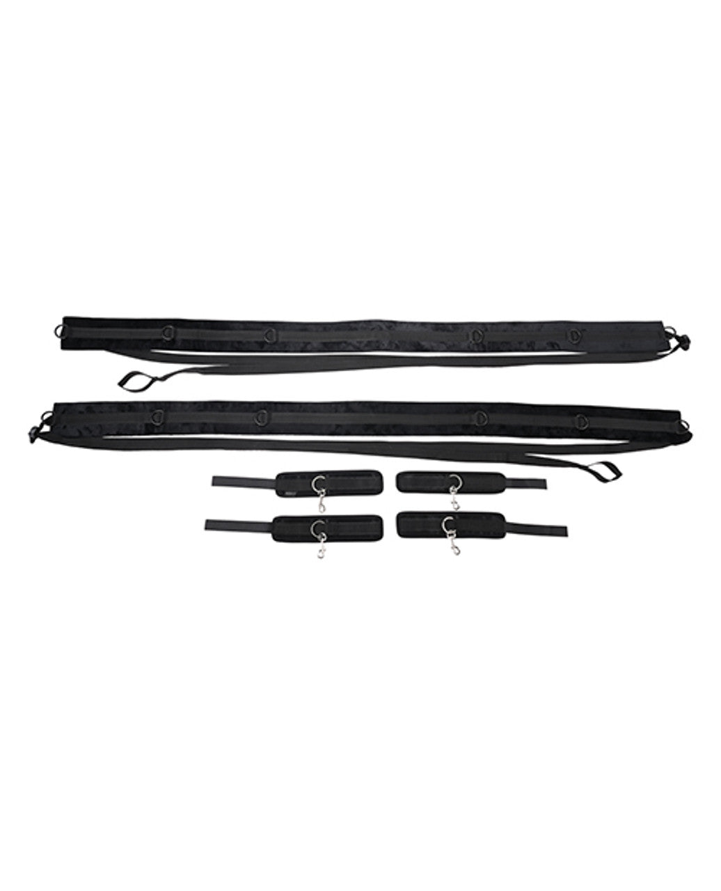 Sportsheets No Matter Where Bondage Restraint System — Black - SS20103