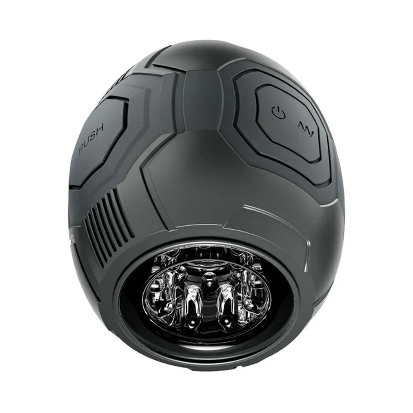 "M for Men - Dome X - Vibrating Masturbator - Black BL-85005"