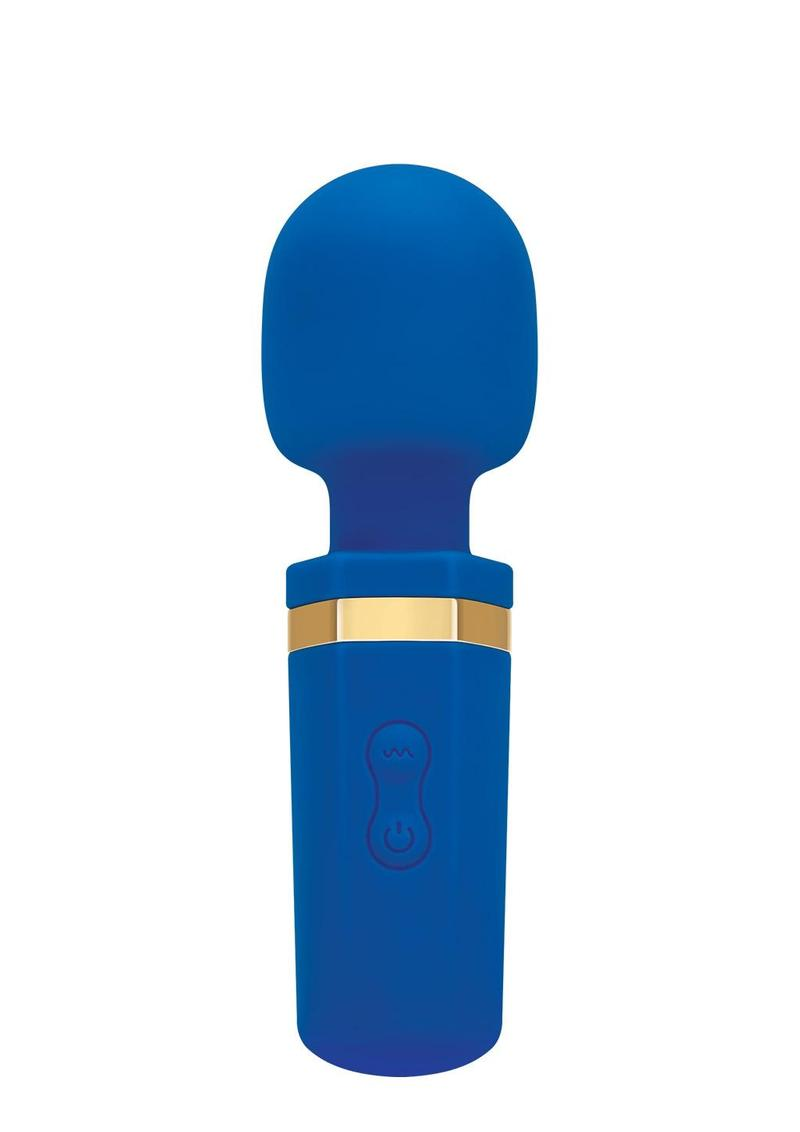 XGEN Bodywand Mini Wand Vibrator — Compact Blue, USB Rechargeable - X-BW185