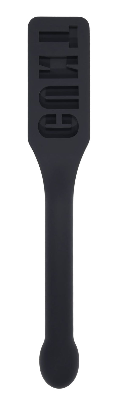 Sportsheets Edge Silicone Paddle — Lettered Head, Metal Handle - SP0566