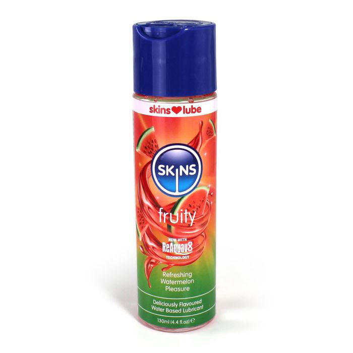 Creative Conceptions Skins Watermelon Water-Based Lubricant — 4.4 fl oz - CC-SKLUBWM4