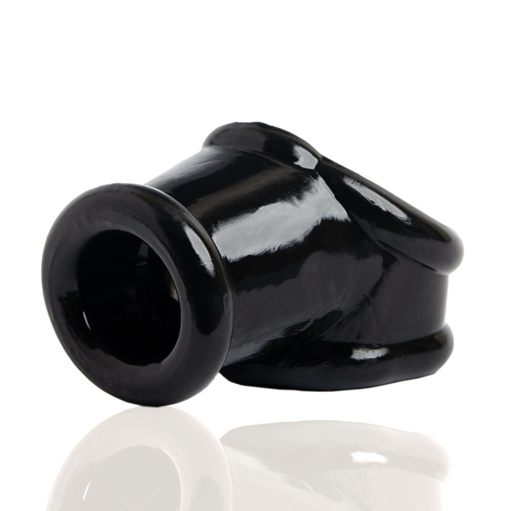 Oxballs Powersling Cocksling with Ballstretcher — Black - OX-3042-BLK