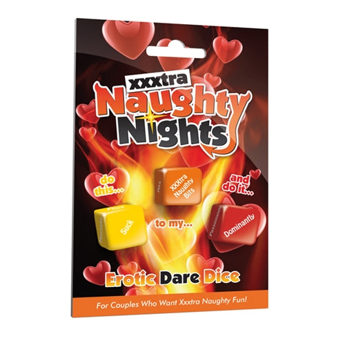 Creative Conceptions Xxxtra Naughty Nights Dice — Adult Dice Game - CC-USNNDXXX