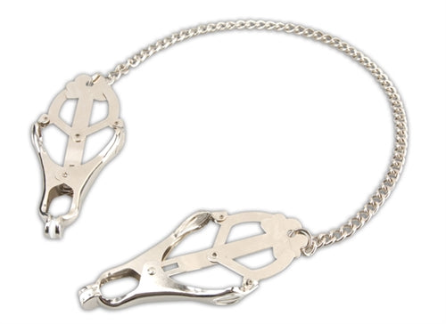 Electric Novelties Japanese Clover Nipple Clamps — 20 in (50.8 cm) - EL-LF-5205