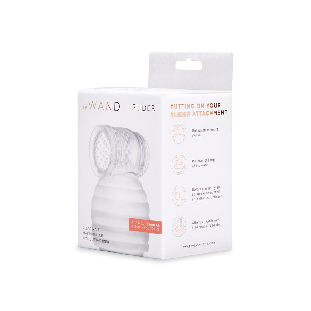 LE WAND Clear Male Stroker Wand Attachment - LW6868