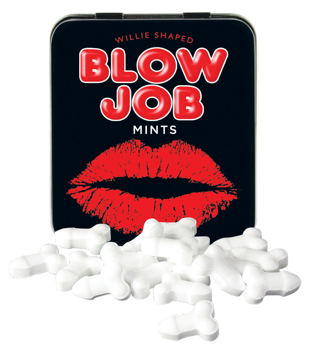 Hott Products Blow Job Mints — Willie-Shaped Mints, 40g - HTP-SFFD211