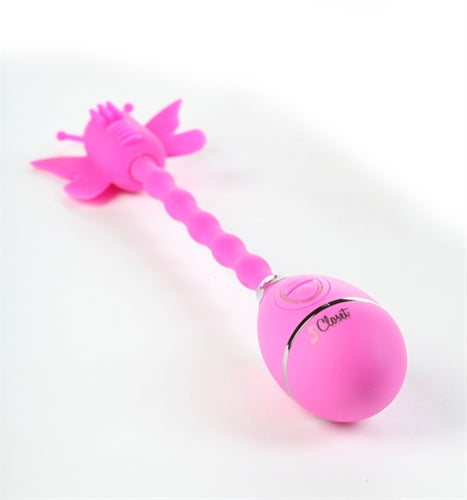 The Celine Butterfly Wand - Pink by The Closet Collection