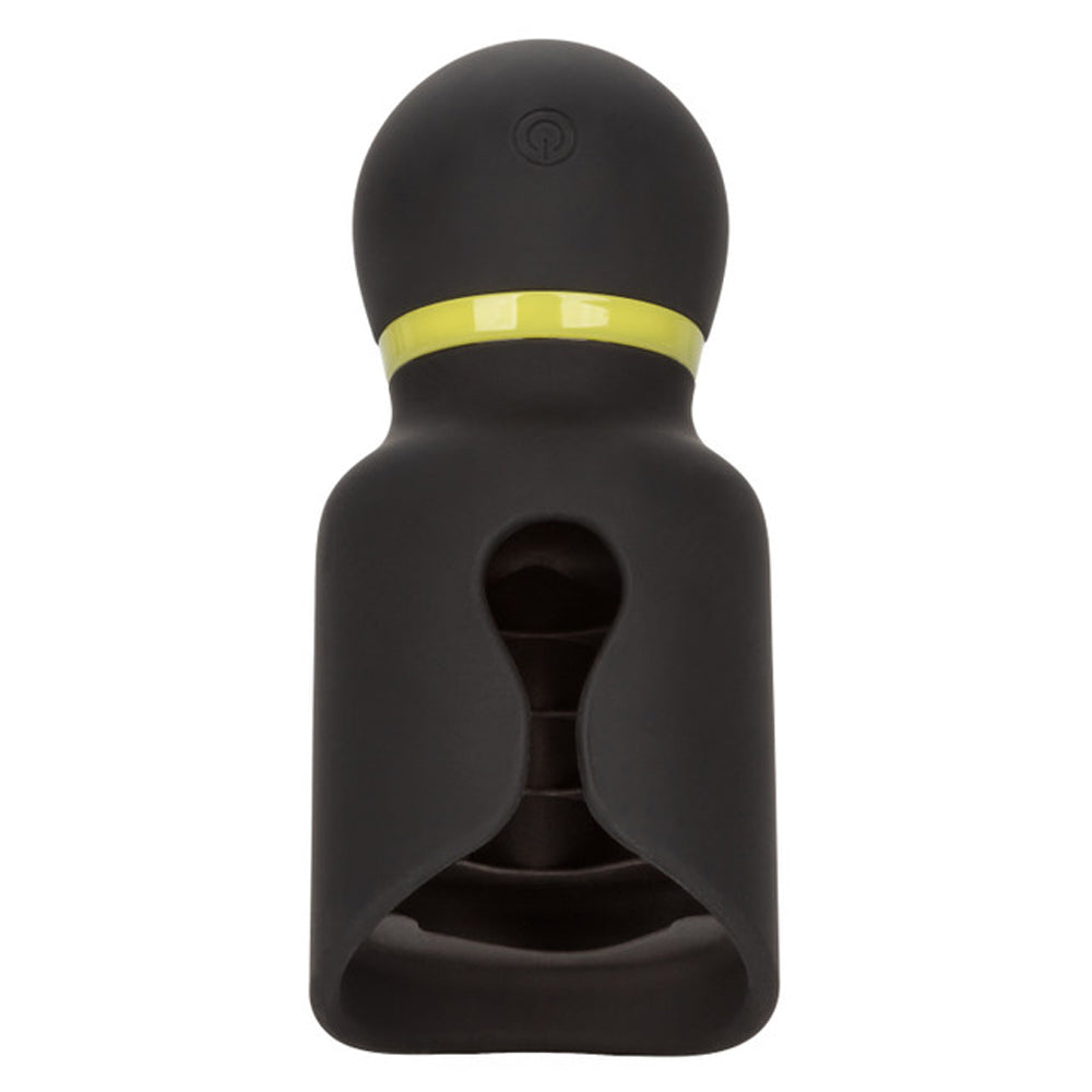 CalExotics Boundless Flickering Stroker — Black, USB Rechargeable - SE2703503