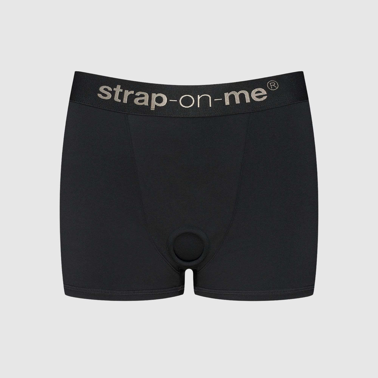 STRAP-ON-ME Allure High-Waist Harness Lingerie — M, Black - SM8941