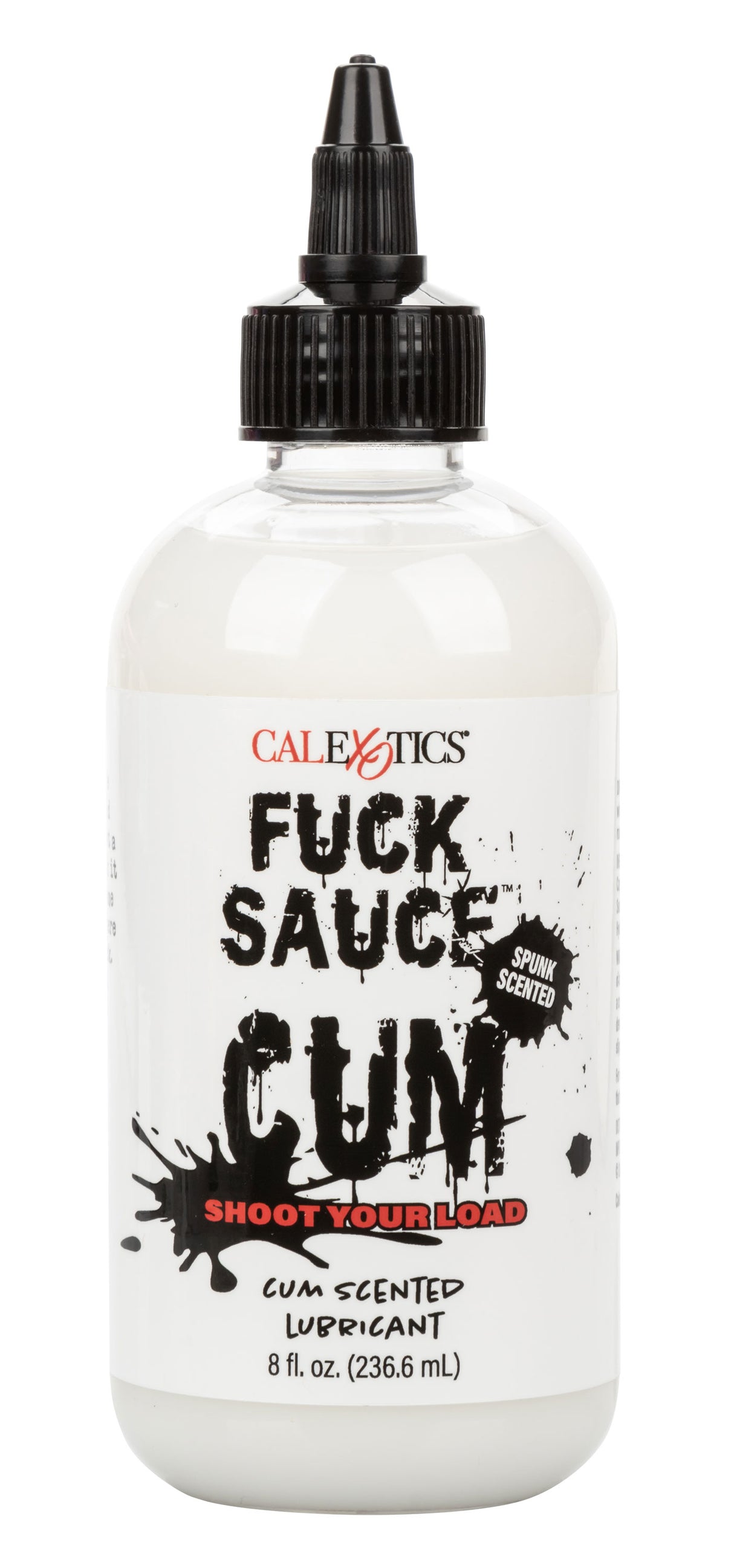 CalExotics Fuck Sauce Cum-Scented Water-Based Lubricant, 8 oz - SE2405251