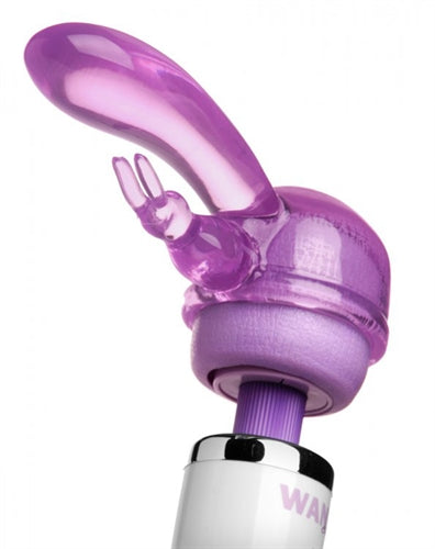 Original Rabbit Dual Stimulation Wand Attachment - Purple We-Ab935