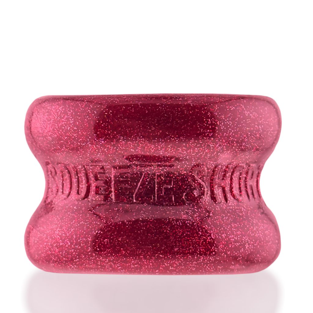 OXBALLS Squeeze Short Ballstretcher — Cherry Lips, 1.25 in - OX8560