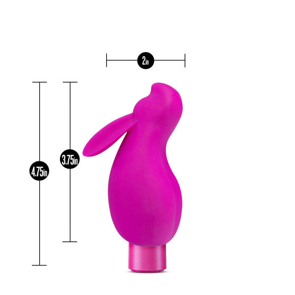Blush Noje B3 Lily Magnetic Rechargeable Bullet Vibrator with Sleeve - BL-76530