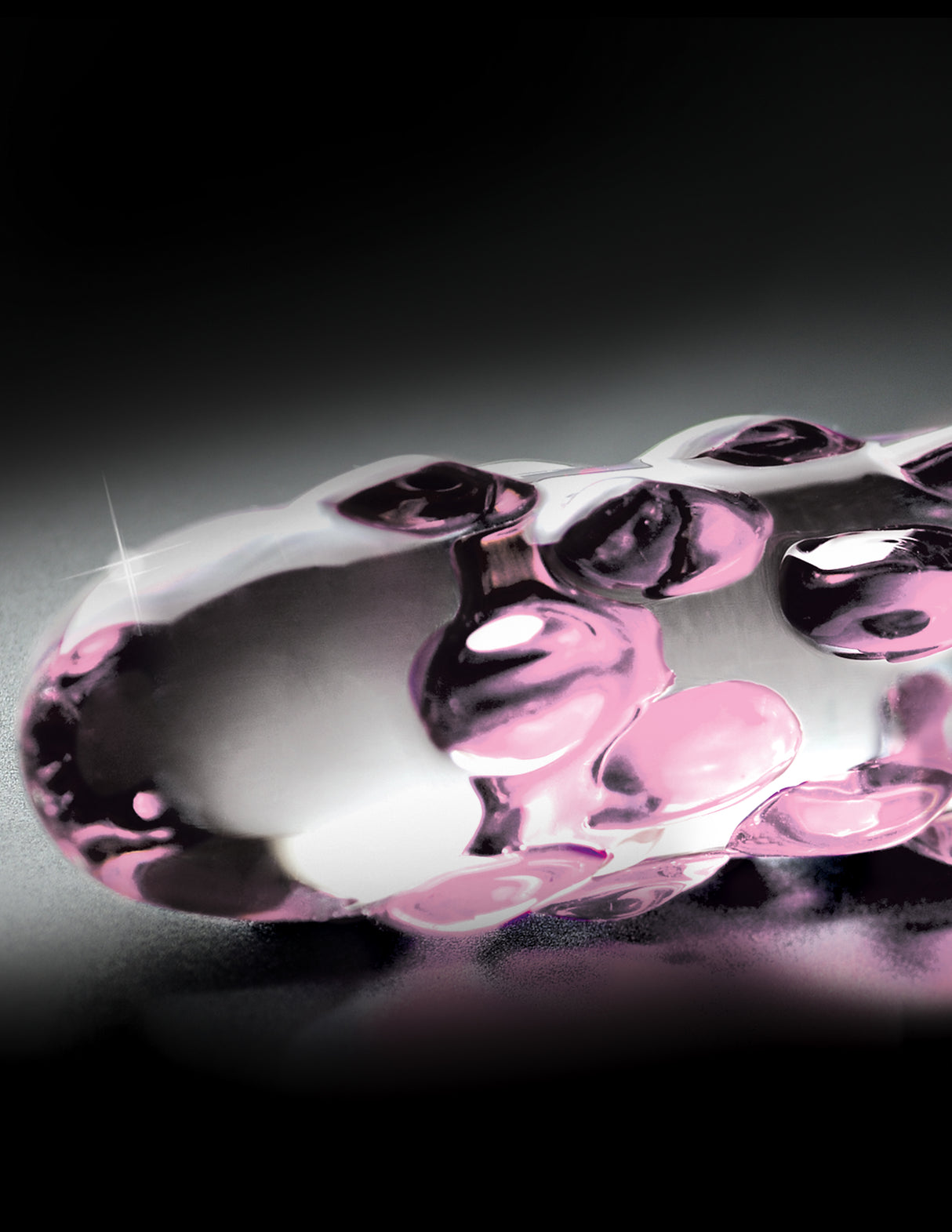 Icicles No. 7 - Clear / Pink by Pipedream