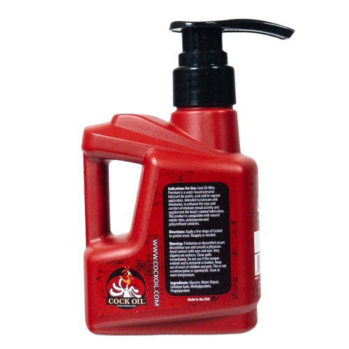 Cock Oil Water-Based Lubricant 10 fl oz Pump Bottle - CO7140