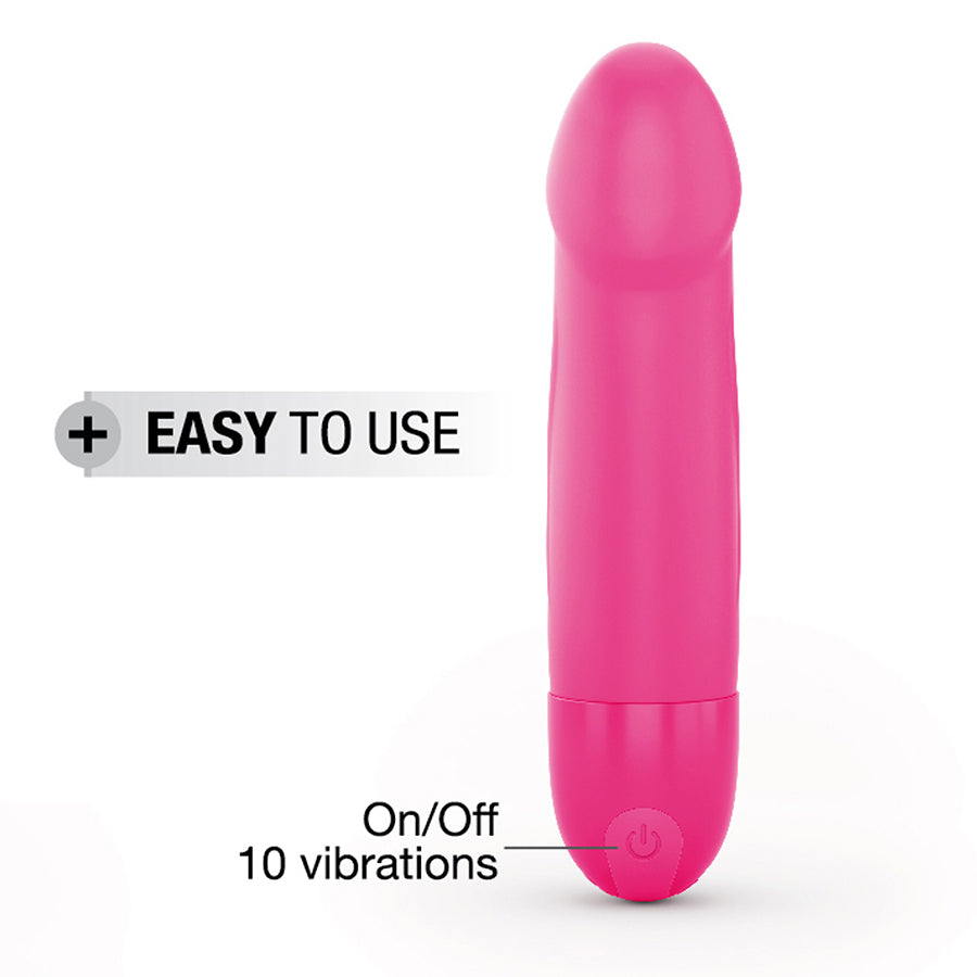 Dorcel Real Vibration S Rechargeable Vibrator — Magenta (Size S) - DL2189