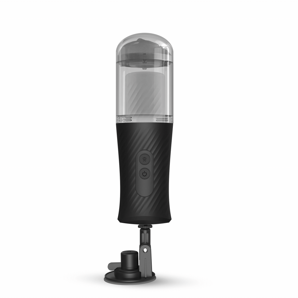 Dorcel Thrust Blow Automatic Masturbator — Black, Suction Cup - DL2868