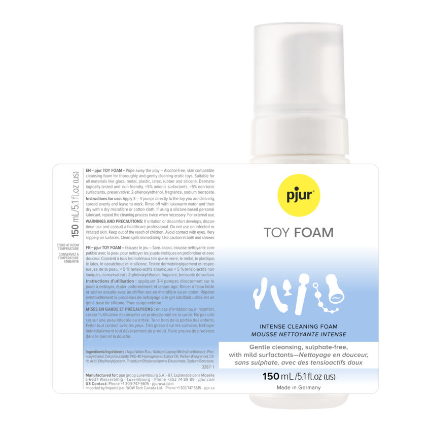 pjur Toy Foam Cleaner, 150 ml - PJ-14068-02