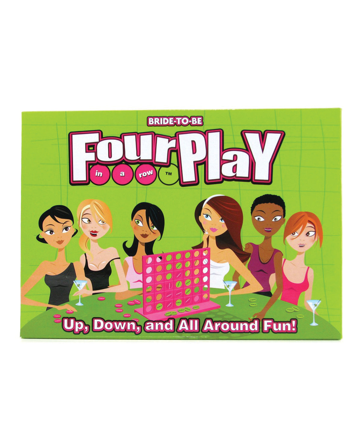 Ball & Chain Bride-to-Be Fourplay in a Row Bachelorette Game