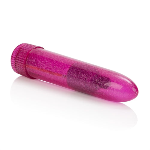 Shane's World Sparkle Vibes Mini Vibrator by CalExotics — Pink, 11.43 cm - SE0497042