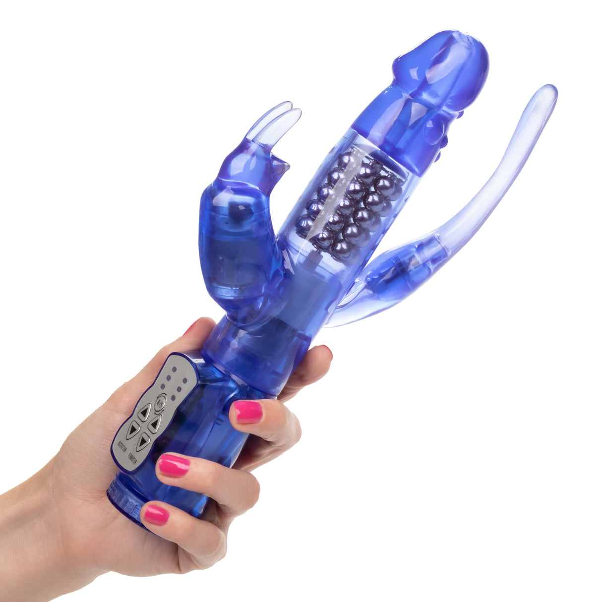 CalExotics Delight Triple Orgasm Rabbit Vibrator — 3-Motor Waterproof - SE0661502