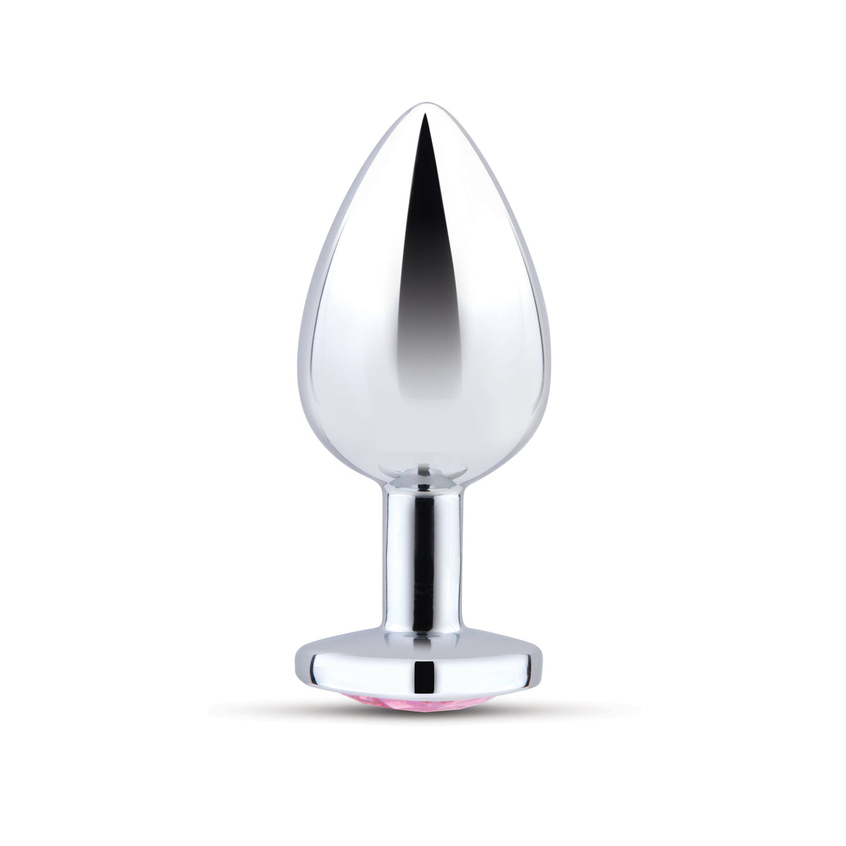 b-Vibe Jewel Heart Metal Butt Plug Training Set — 2 Sizes - BV2983