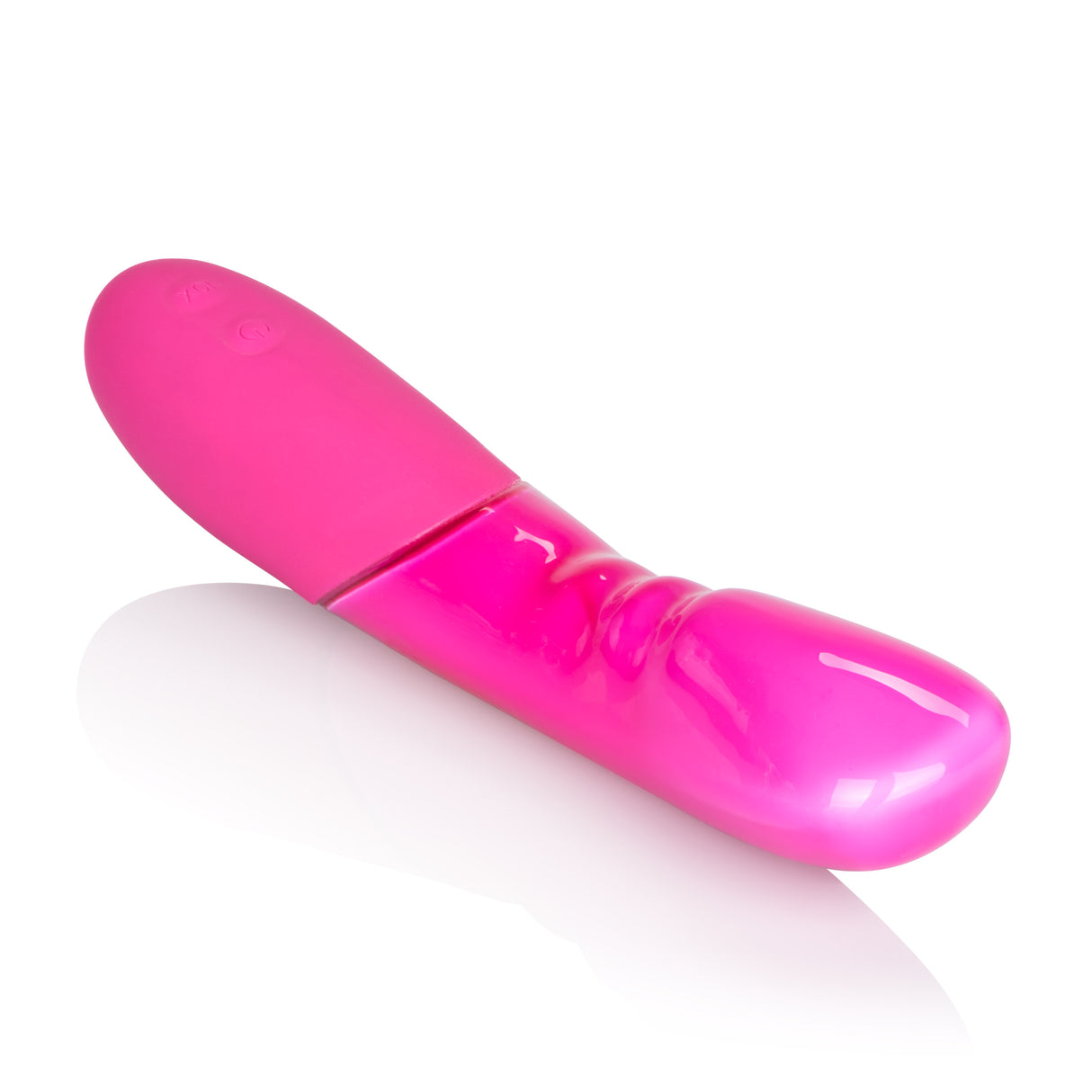 JOPEN Opal Glass Wand Vibrator — Pink, 8" - JO8150003