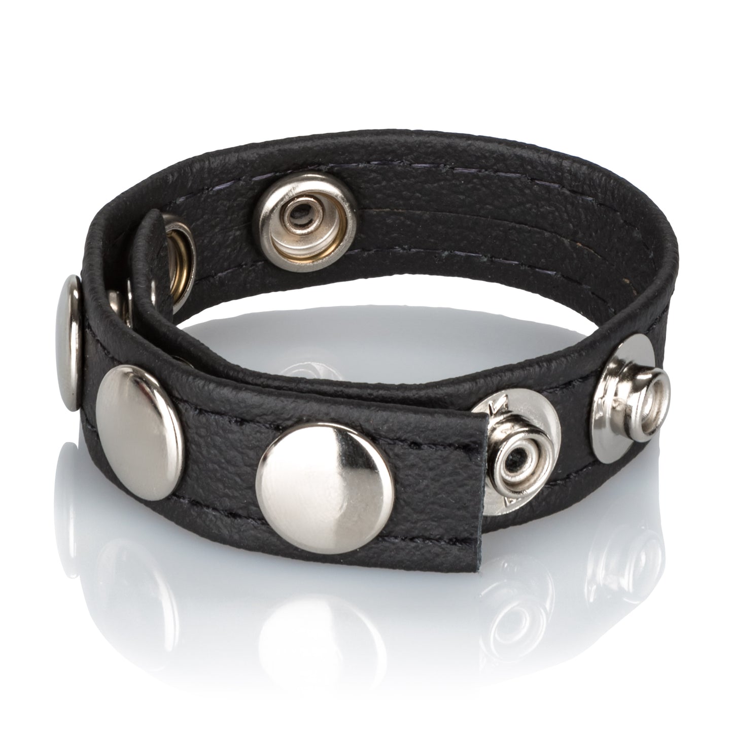 Leather Multi-Snap Ring by CalExotics