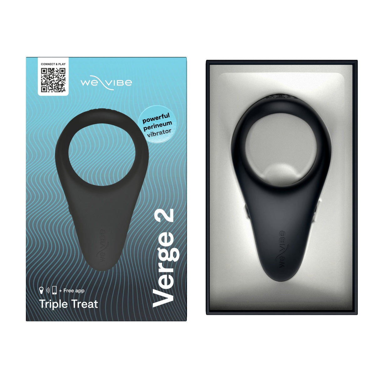 We-Vibe We‑Vibe Verge 2 Wearable Perineum Stimulator — Black - WE3215