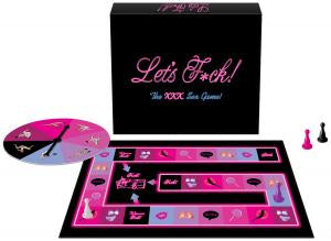 Kheper Games Let's F*Ck! Adult Board Game with Spinner - KG-BGR04