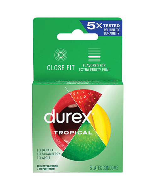 Durex Tropical Flavors - Box of 3 by Durex