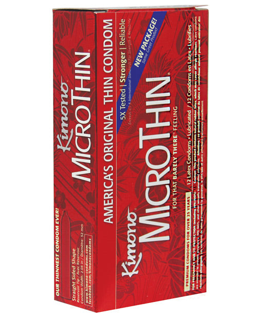 Kimono Micro Thin Condoms — Box of 12
