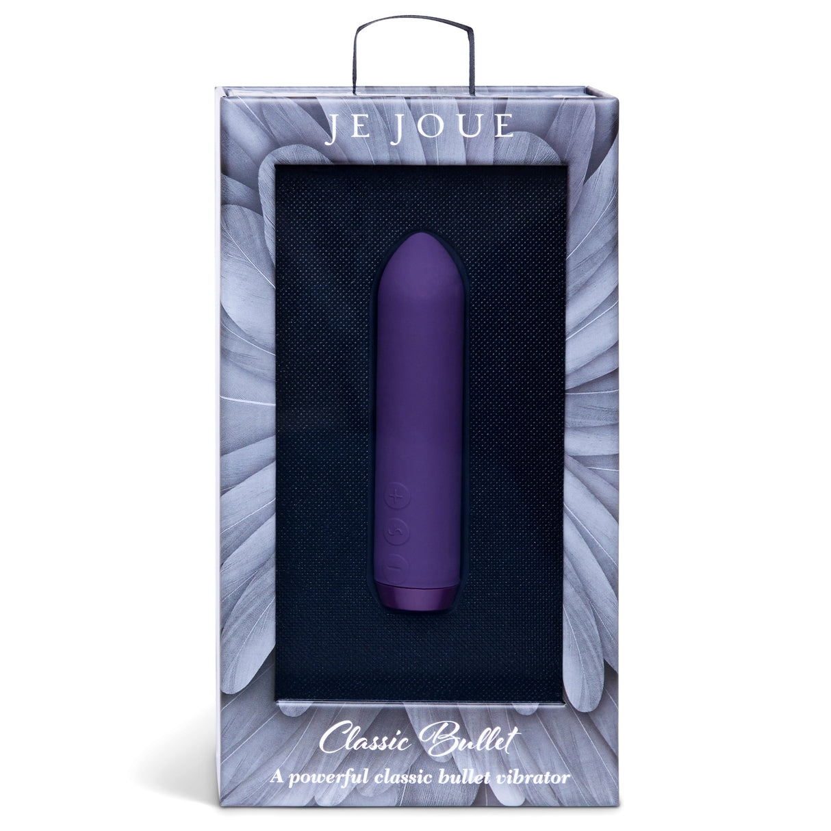 Je Joue Classic Rechargeable Bullet Vibrator, Purple - JE405PR