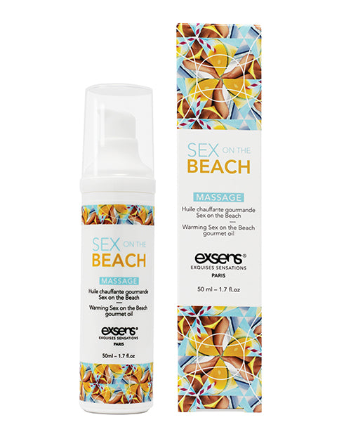 EXSENS of Paris Warming Massage Oil - 50 ml Sex on the Beach by Exsens